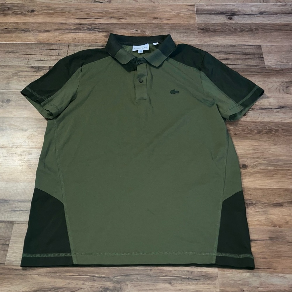 Lacoste Men's Polo Shirt - Olive Green